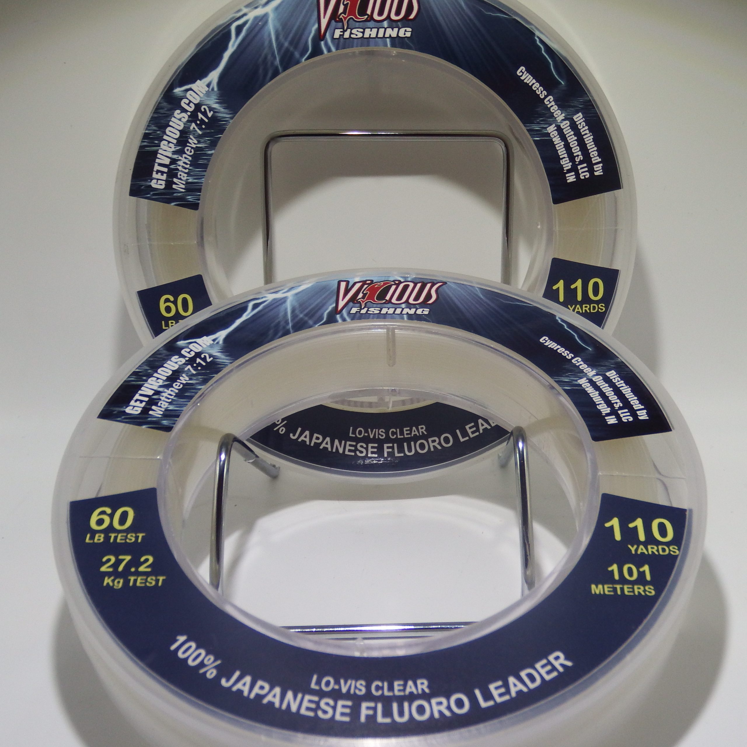 Vicious Fishing 60lb Test Fluorocarbon Fishing Line - Image 2